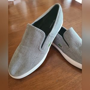 Lacoste men's slip on shoes